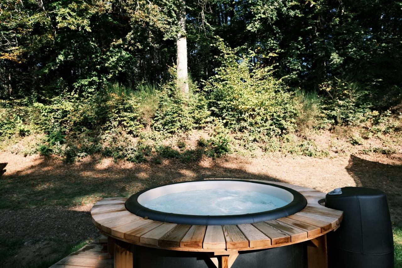 Lodge Avec Spa Privatif - Foret Et Lac Liginiac Εξωτερικό φωτογραφία