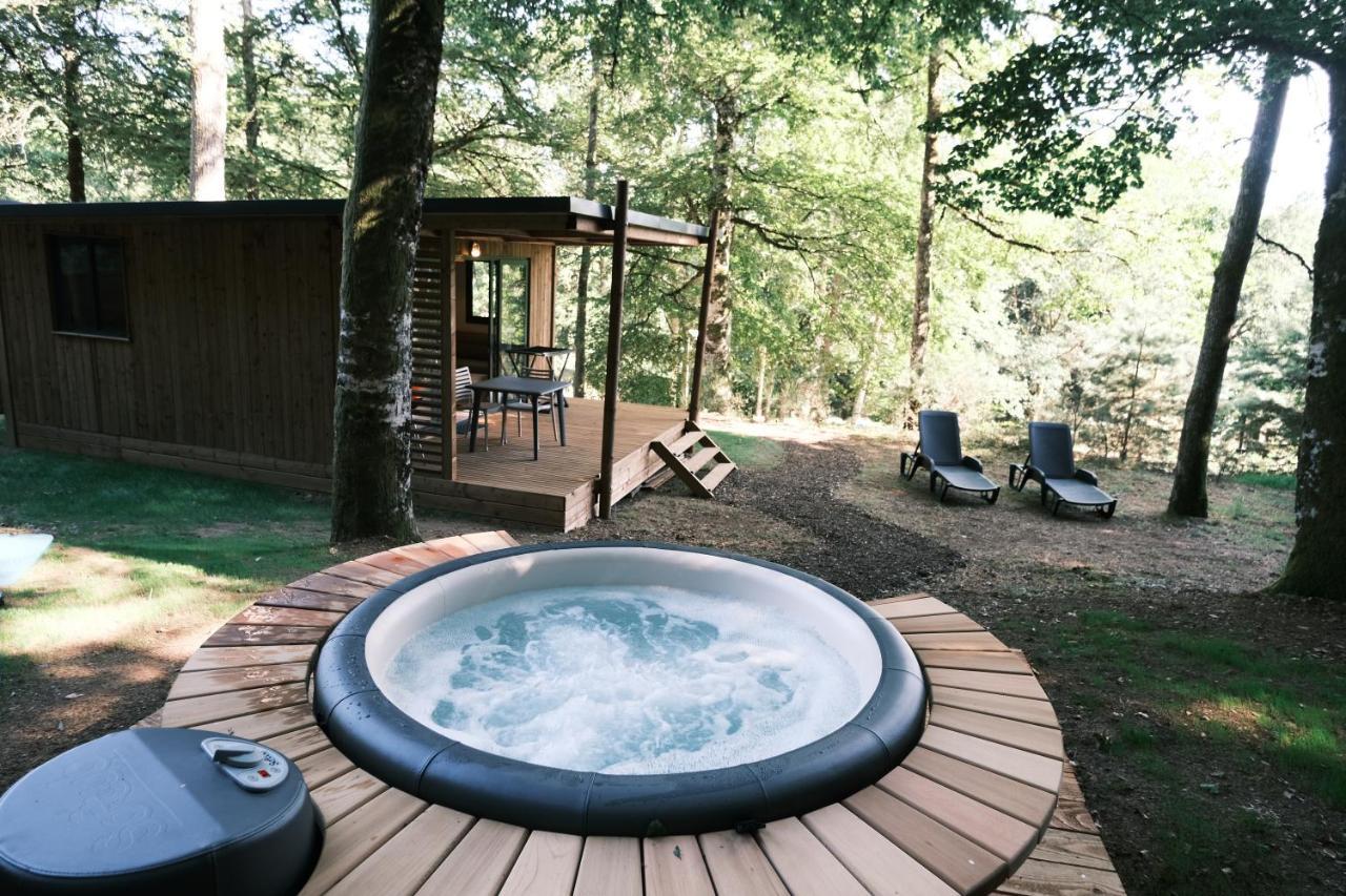Lodge Avec Spa Privatif - Foret Et Lac Liginiac Εξωτερικό φωτογραφία